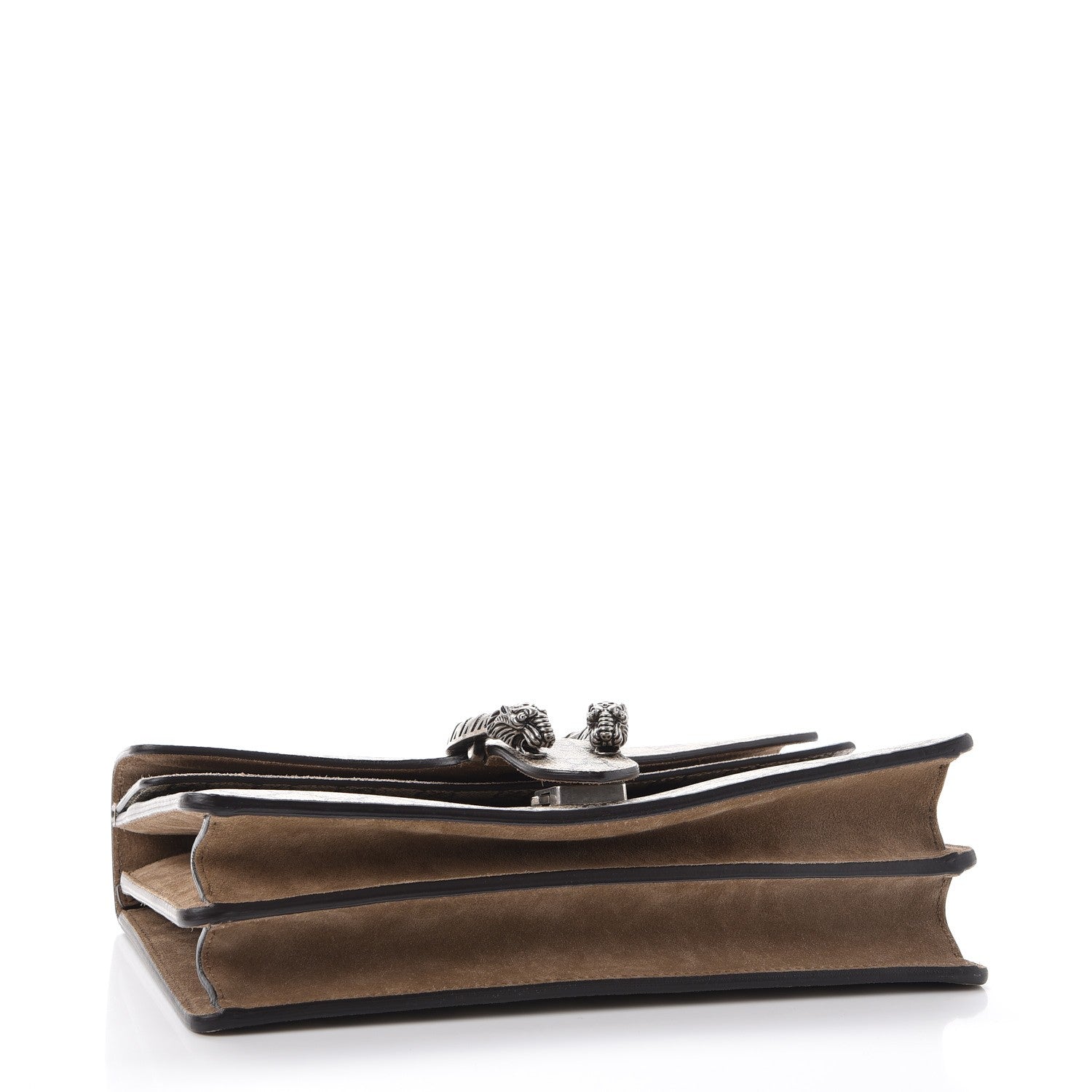 Gucci GG Supreme Monogram Small Dionysus Shoulder Bag Taupe 4 of 10