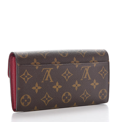 Louis Vuitton Monogram Sarah Wallet NM Fuchsia 3 of 8