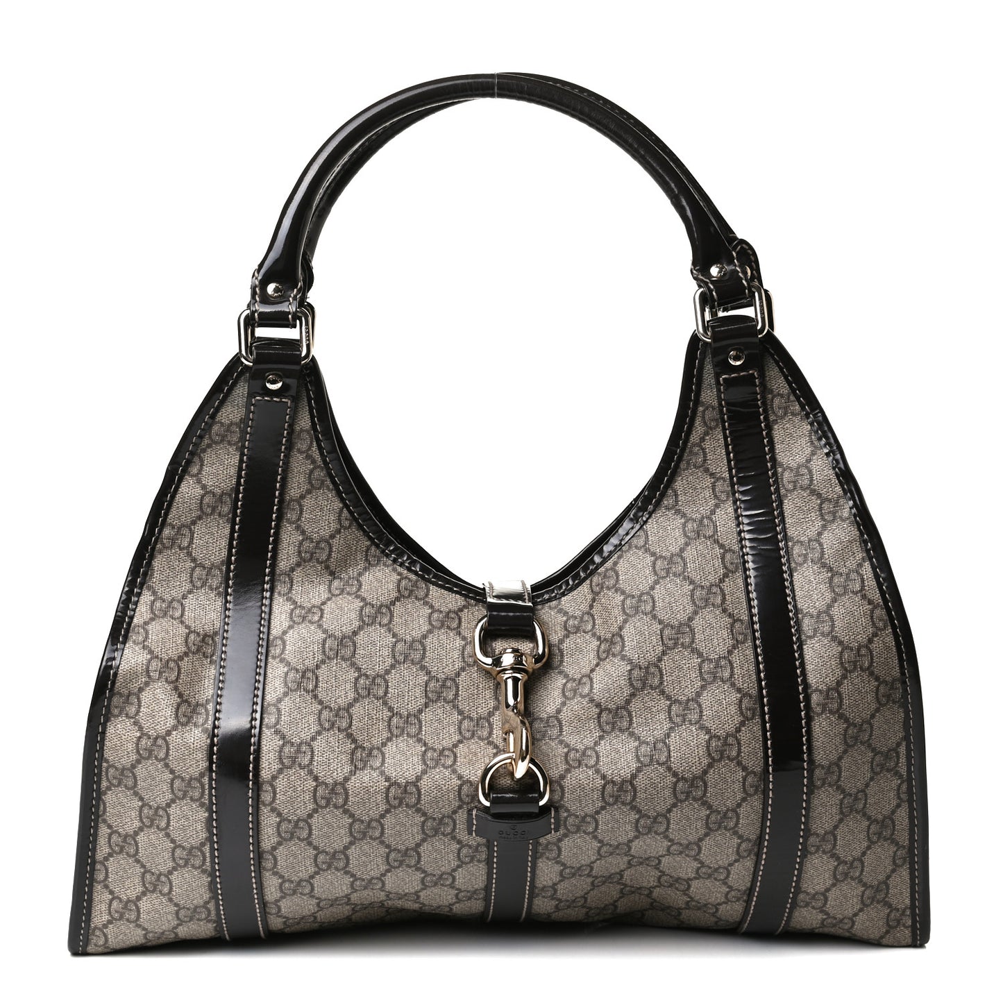 GG Plus Monogram Medium Joy Shoulder Bag Dark Brown
