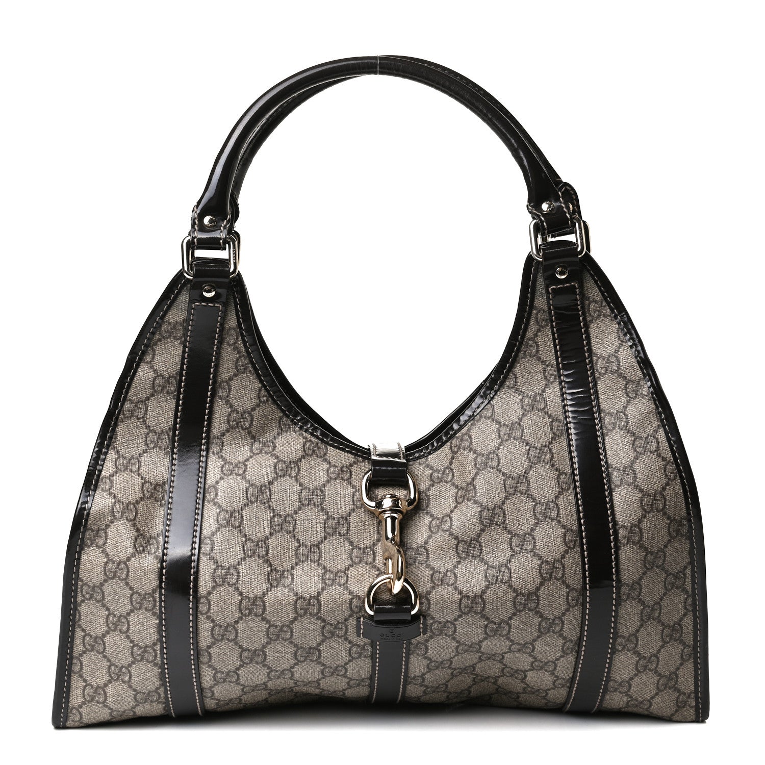Gucci GG Plus Monogram Medium Joy Shoulder Bag Dark Brown 1 of 15