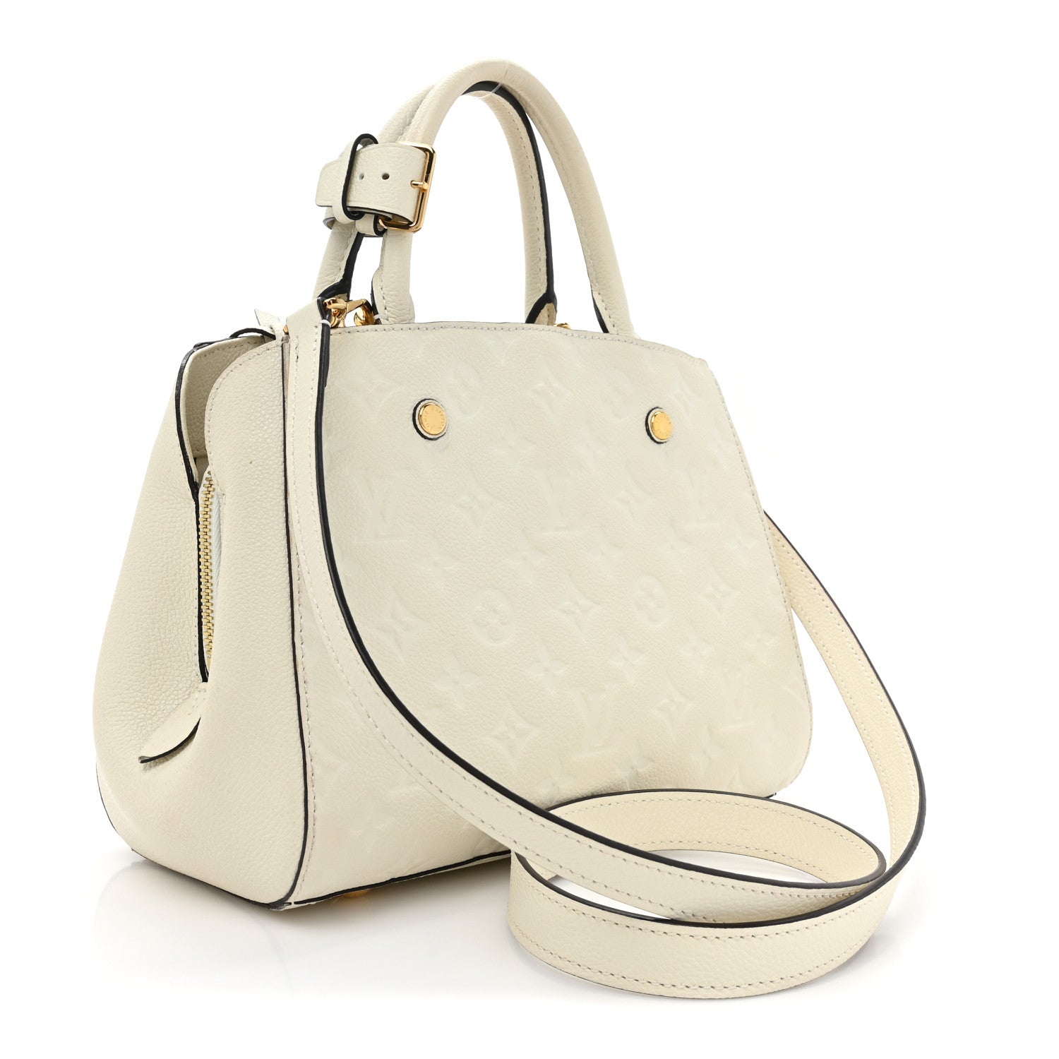 Louis Vuitton Empreinte Montaigne BB Neige 3 of 18