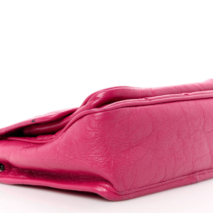Saint Laurent Crinkled Calfskin Matelasse Monogram Baby Niki Chain Satchel Freesia 10 of 13