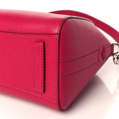 Givenchy Sugar Goatskin Mini Antigona Fushia 8 of 8