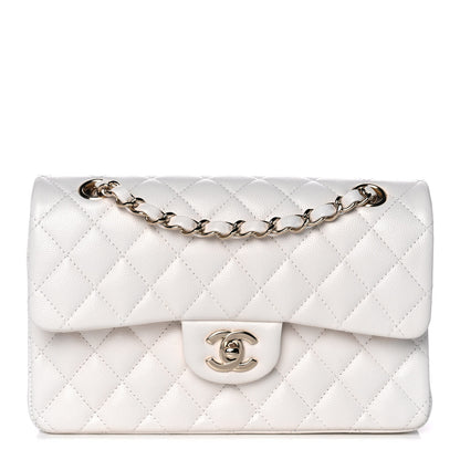 Chanel Caviar Quilted Small Double Flap White 1 of 13