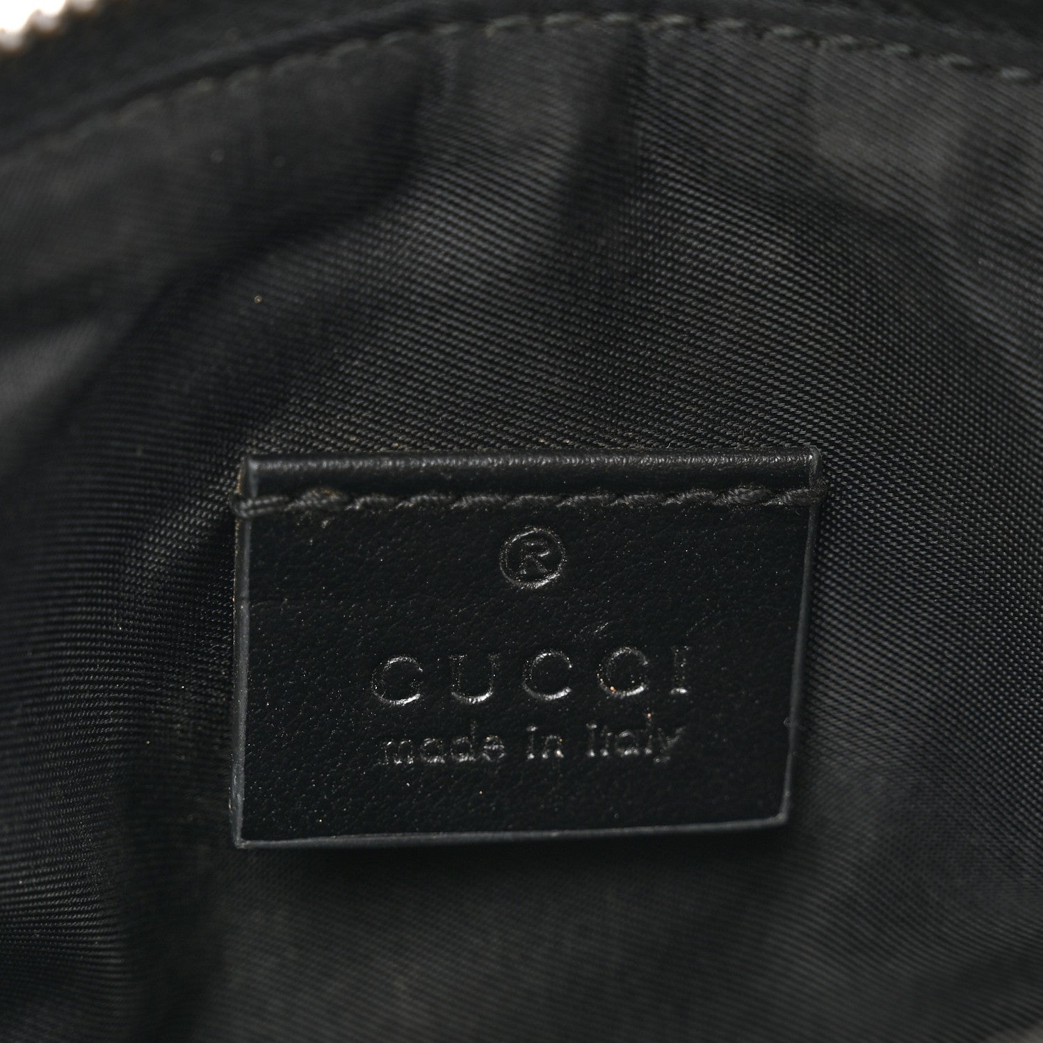 Gucci Calfskin Matelasse GG Marmont Pouch Cosmetic Case Black 6 of 8