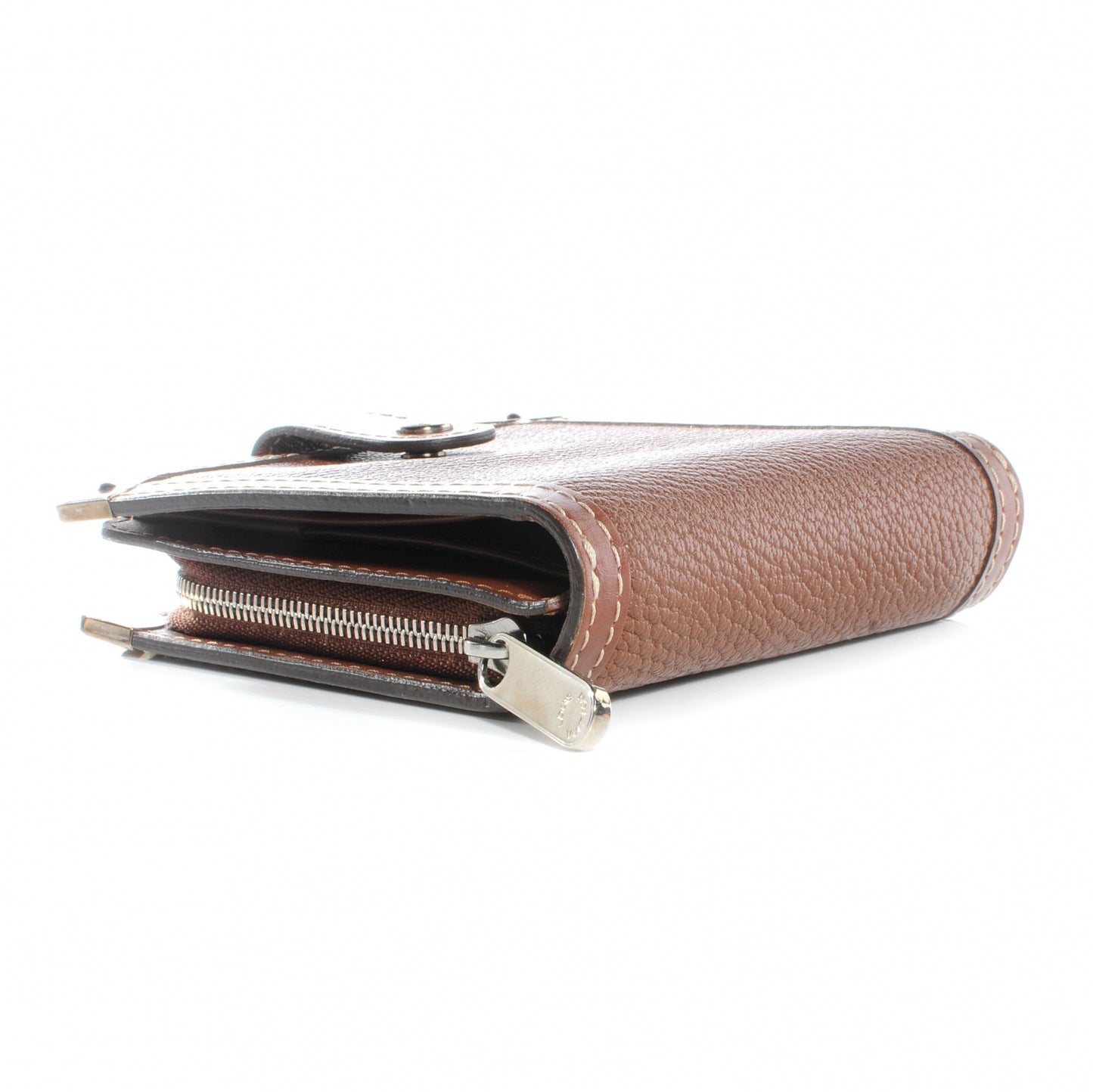 Suhali Compact Zipped Wallet Sienne
