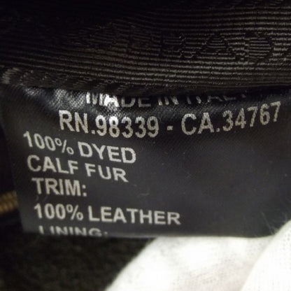 Prada Calf Hair Leopard Print Shoulder Bag Avorio 9 of 11