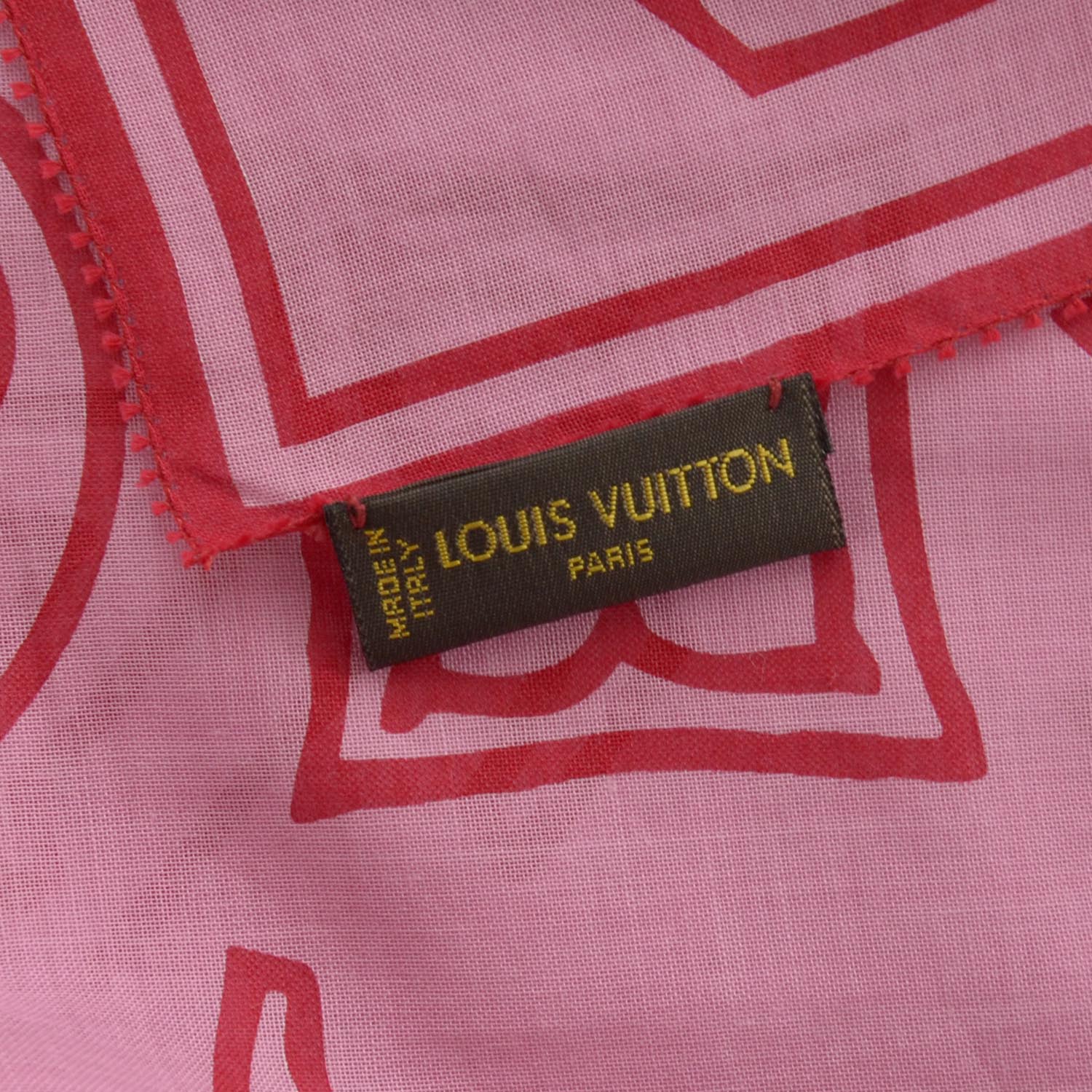 Louis Vuitton Cotton Ipanema Sarong Scarf 4 of 5