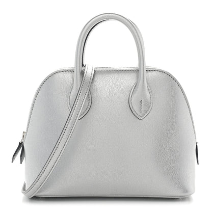 Hermes Metallic Chevre Chamkilight Mini 1923 Bolide Argent 1 of 11