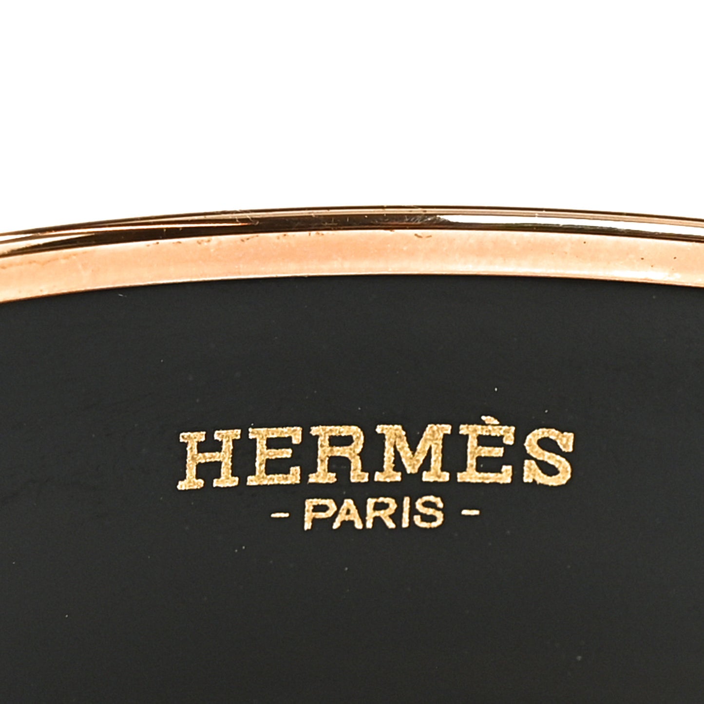 Enamel Printed Wide Les Léopards Bracelet 65 Rose Couture