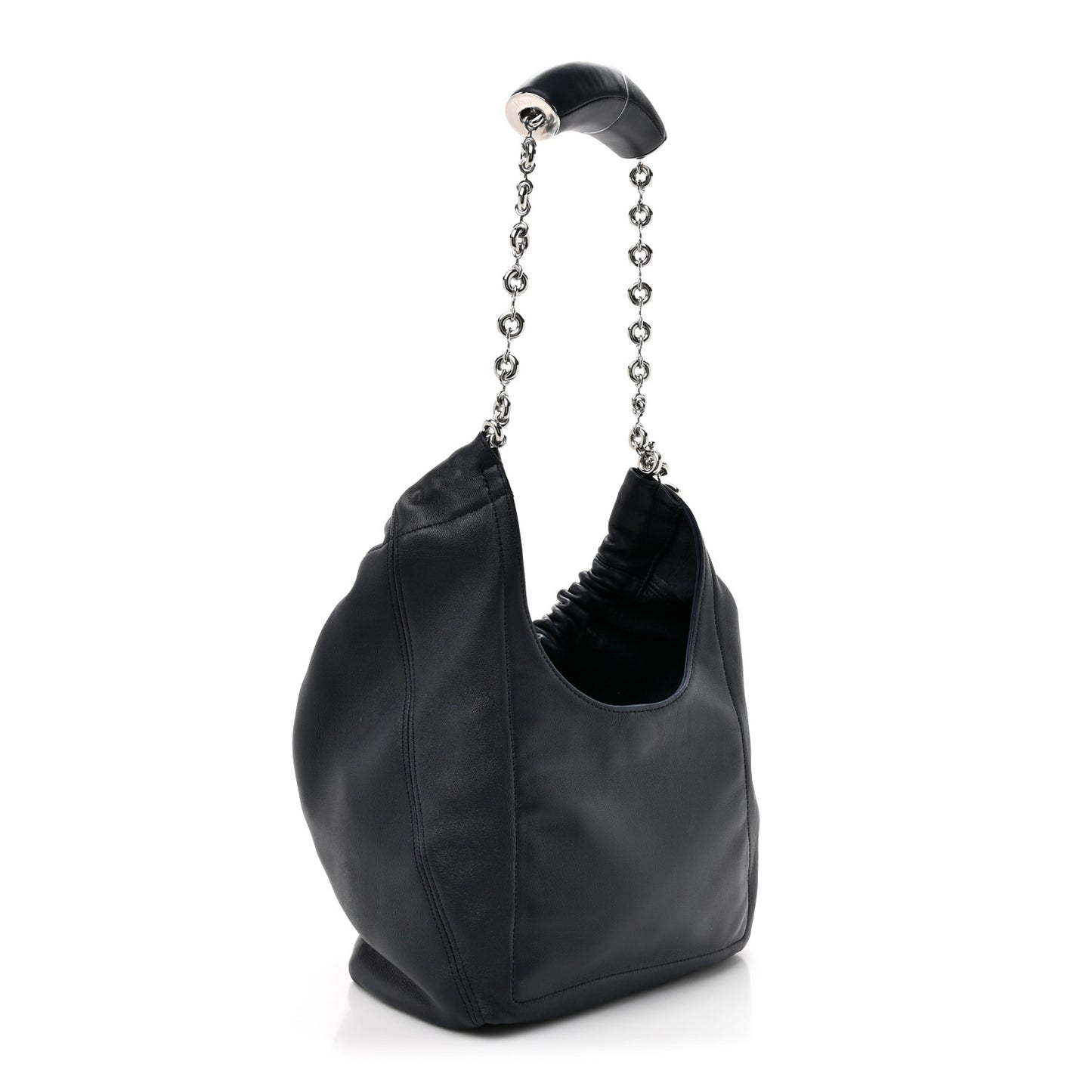 Nappa Small Squeeze Bag Abyss Blue Abyss Blue