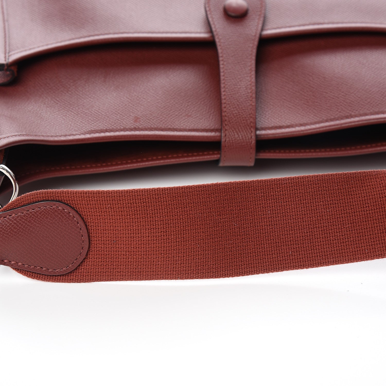 Hermes Epsom Evelyne III GM Rouge H 19 of 19