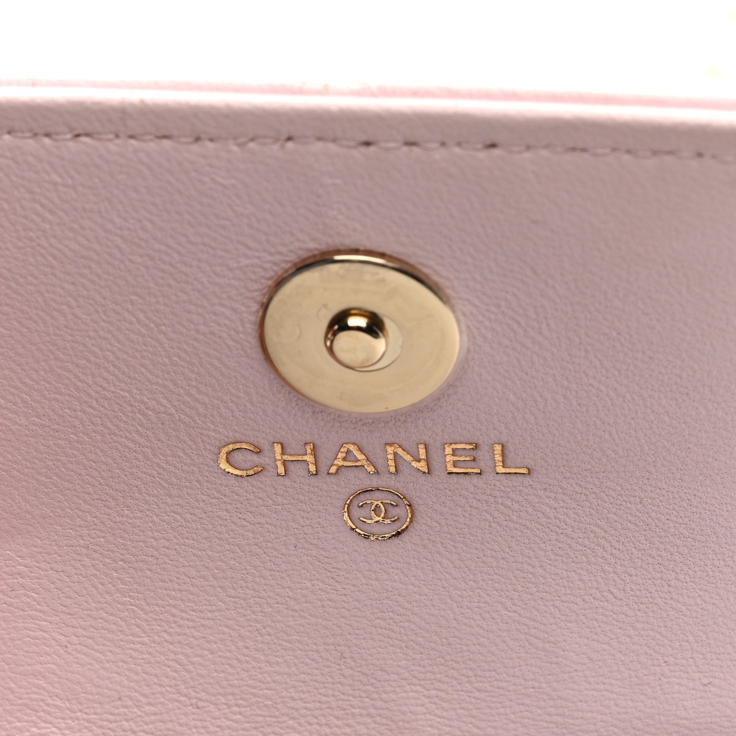 Chanel Lambskin Quilted Pearl Chain Belt Bag Light Pink 6 of 10