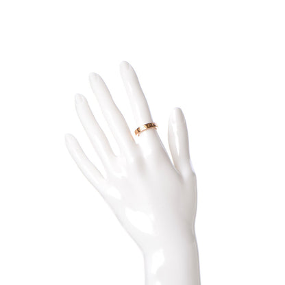 Bulgari 18K Rose Gold Diamond B.Zero1 Essential Band Ring 50 5.25 2 of 5