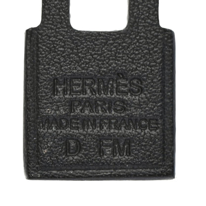 Hermes Palladium Swift O'Kelly Earrings Black 5 of 5