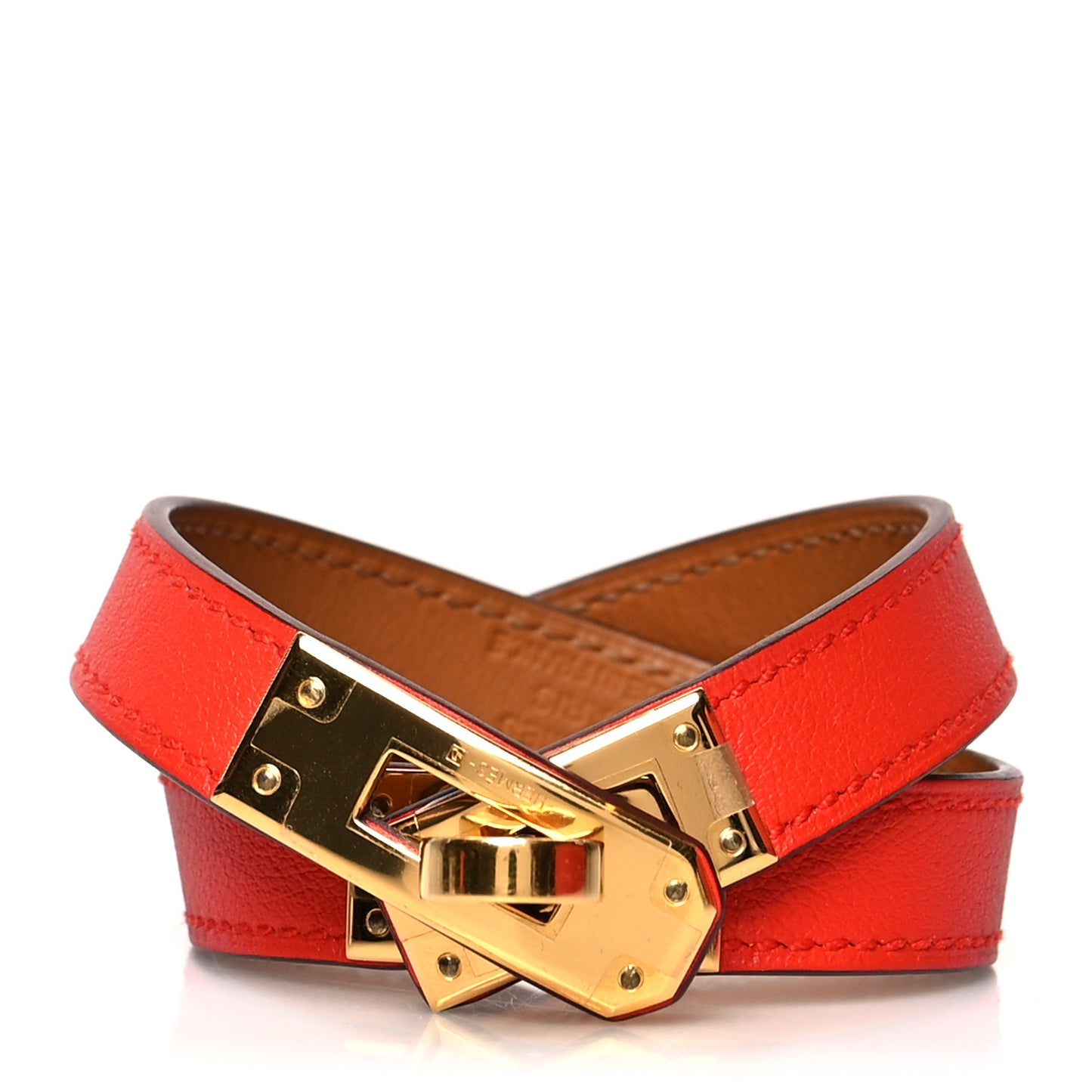 Swift Kelly Double Tour Bracelet M Capucine