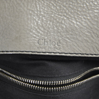 Chloe Leather Grande Edith Satchel Mastic 8 of 10