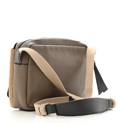 Loewe Soft Grained Calfskin XS Military Messenger Bag Dark Taupe Desert 3 of 15