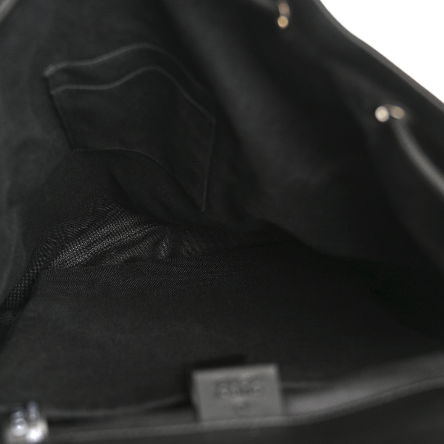 Gucci Soft GG Supreme Monogram Calfskin Web Double Buckle Backpack Black 5 of 15