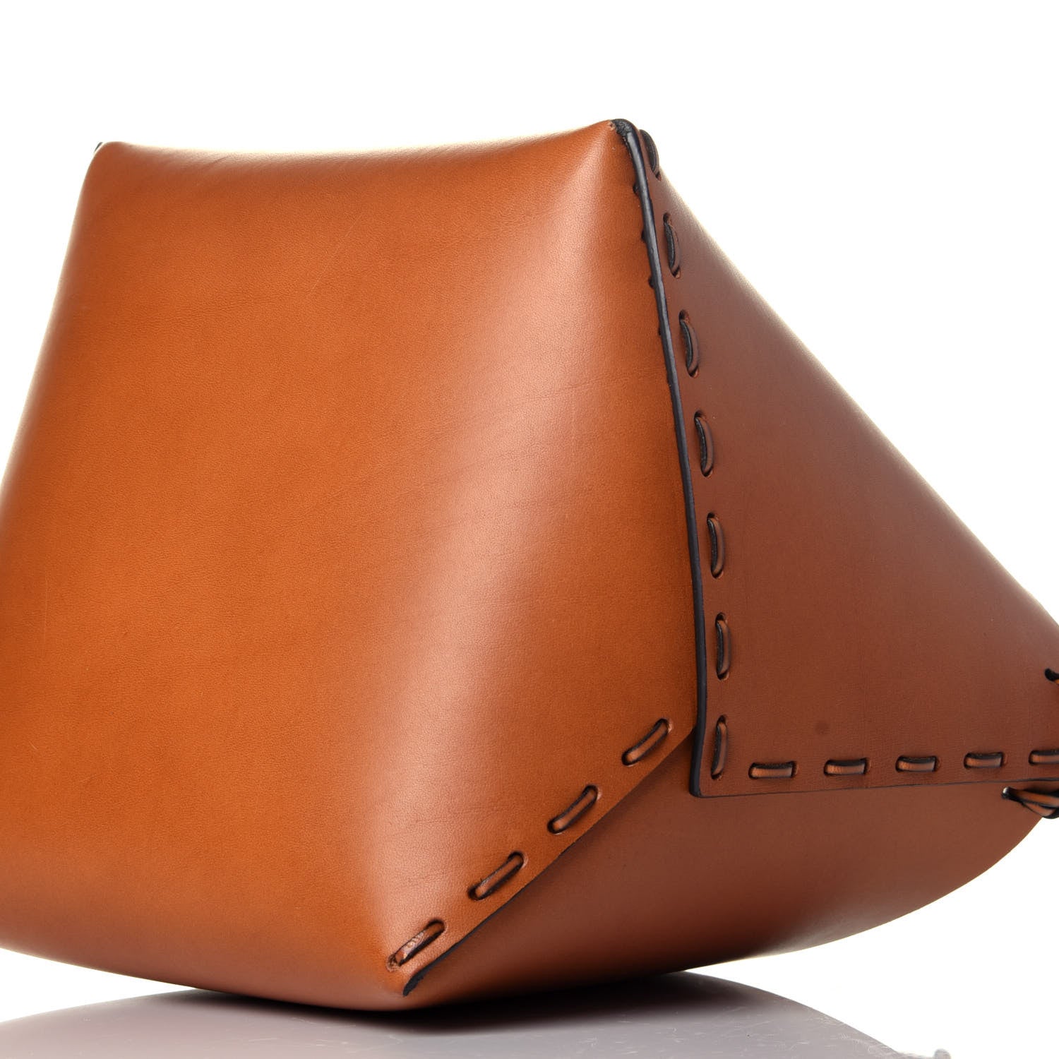 Loewe Calfskin Square Bucket Bag Honey 6 of 6