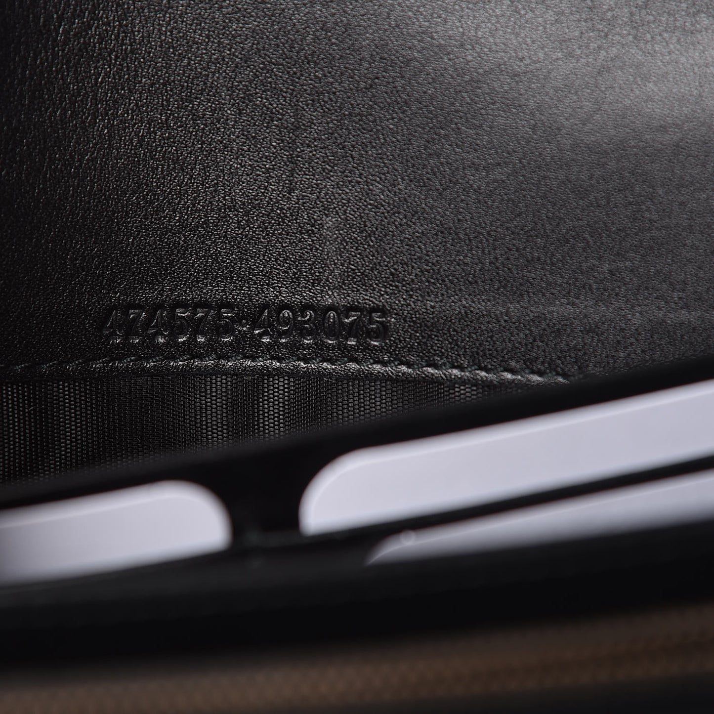 Calfskin Matelasse GG Marmont Chain Wallet Black