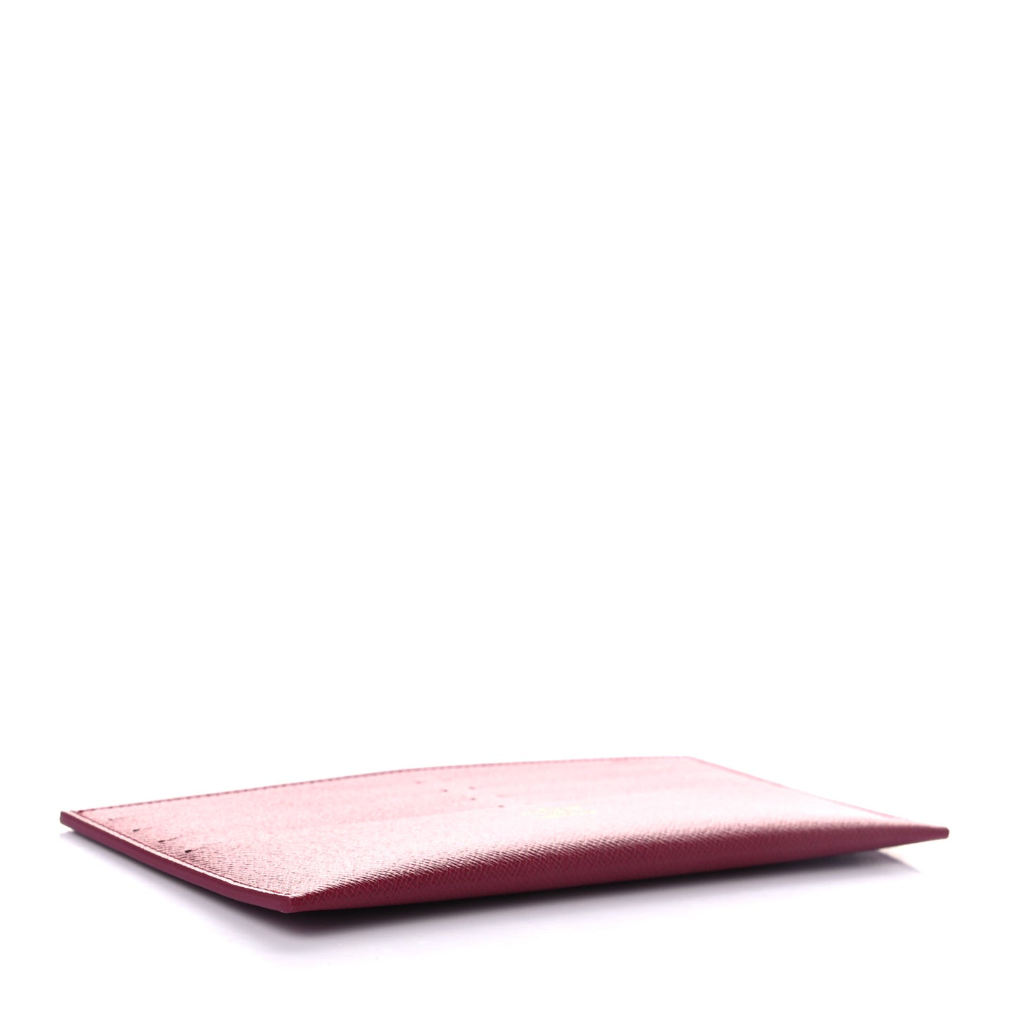 Calfskin Felicie Card Holder Insert Fuchsia