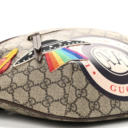 Gucci GG Supreme Monogram Courrier Belt Bag Beige New Acero 8 of 9