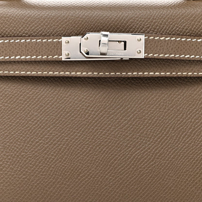 Hermes Epsom Mini Kelly Sellier 20 Etoupe 8 of 11