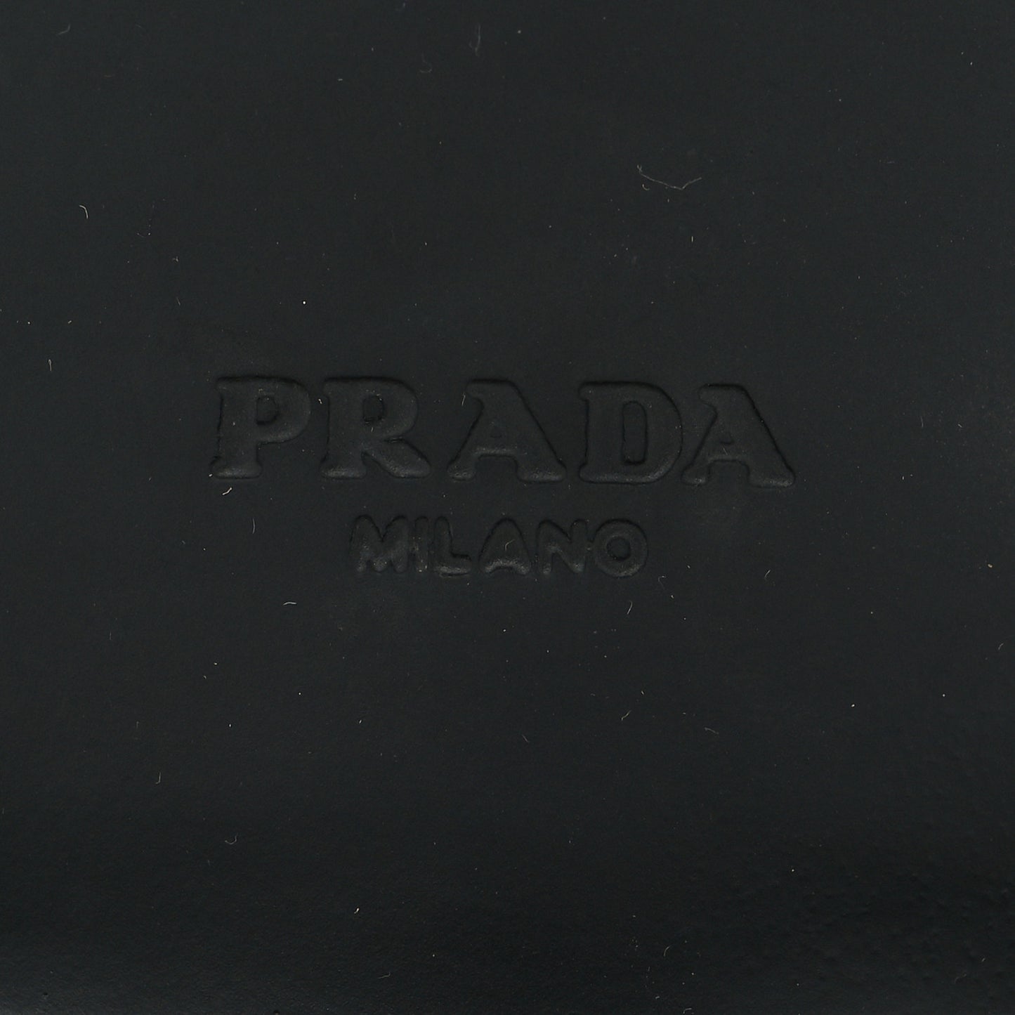 Spazzolato Metal Triangle Logo 50mm Loafers 36 Black