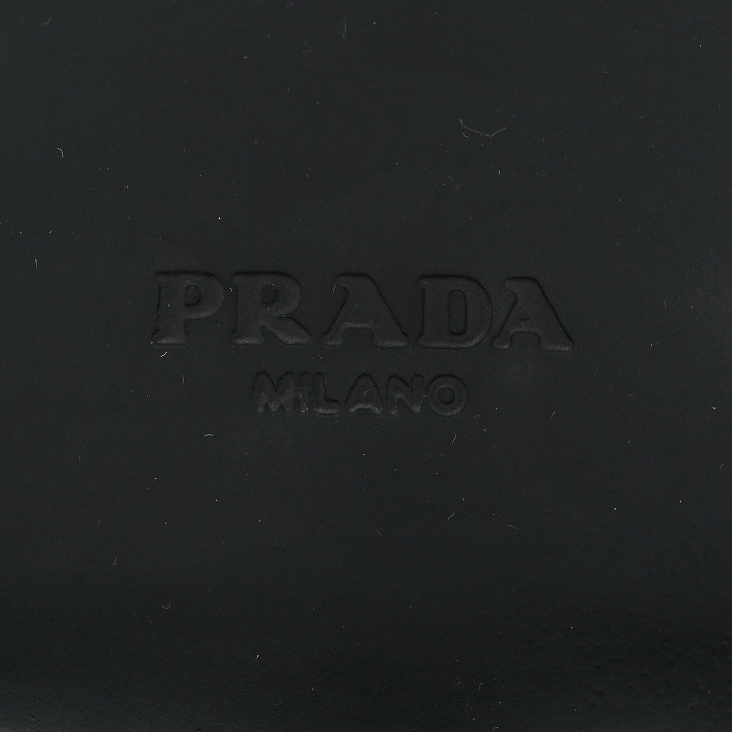 Prada Spazzolato Metal Triangle Logo 50mm Loafers 36 Black 7 of 8