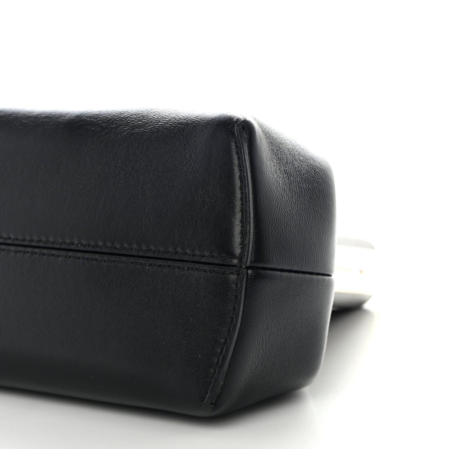 Shiny Nappa Small Fendi First Black