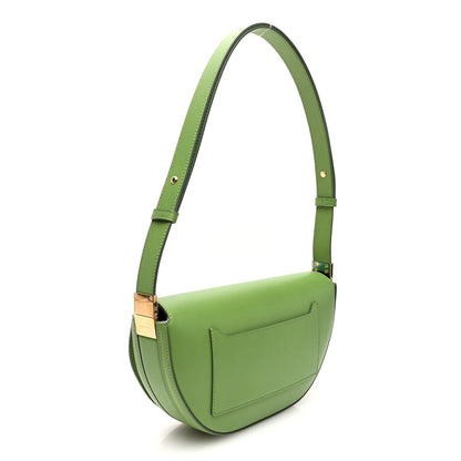Burberry Calfskin Small Olympia Shoulder Bag Marsh Green 3 of 9
