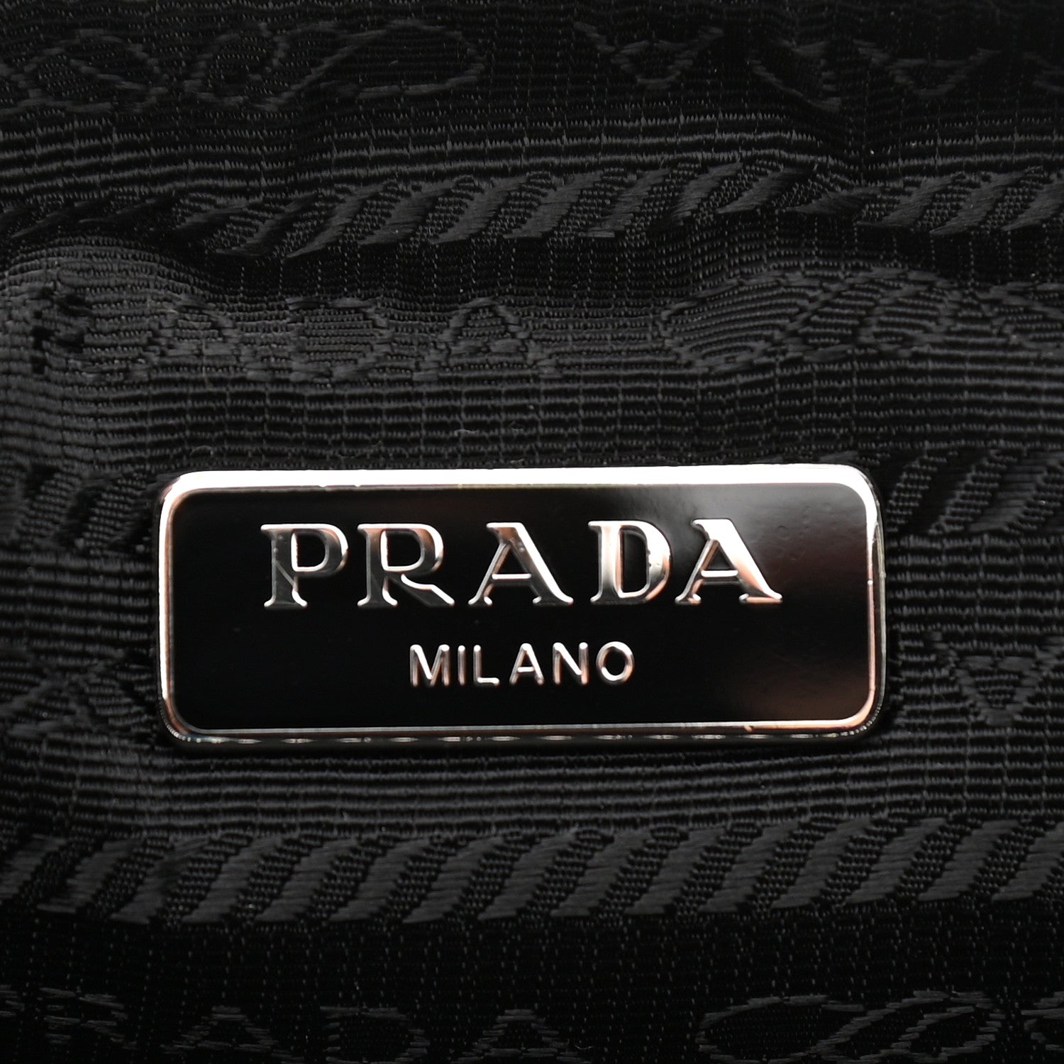 Prada Nylon Re-Edition 2005 Shoulder Bag Black 6 of 11