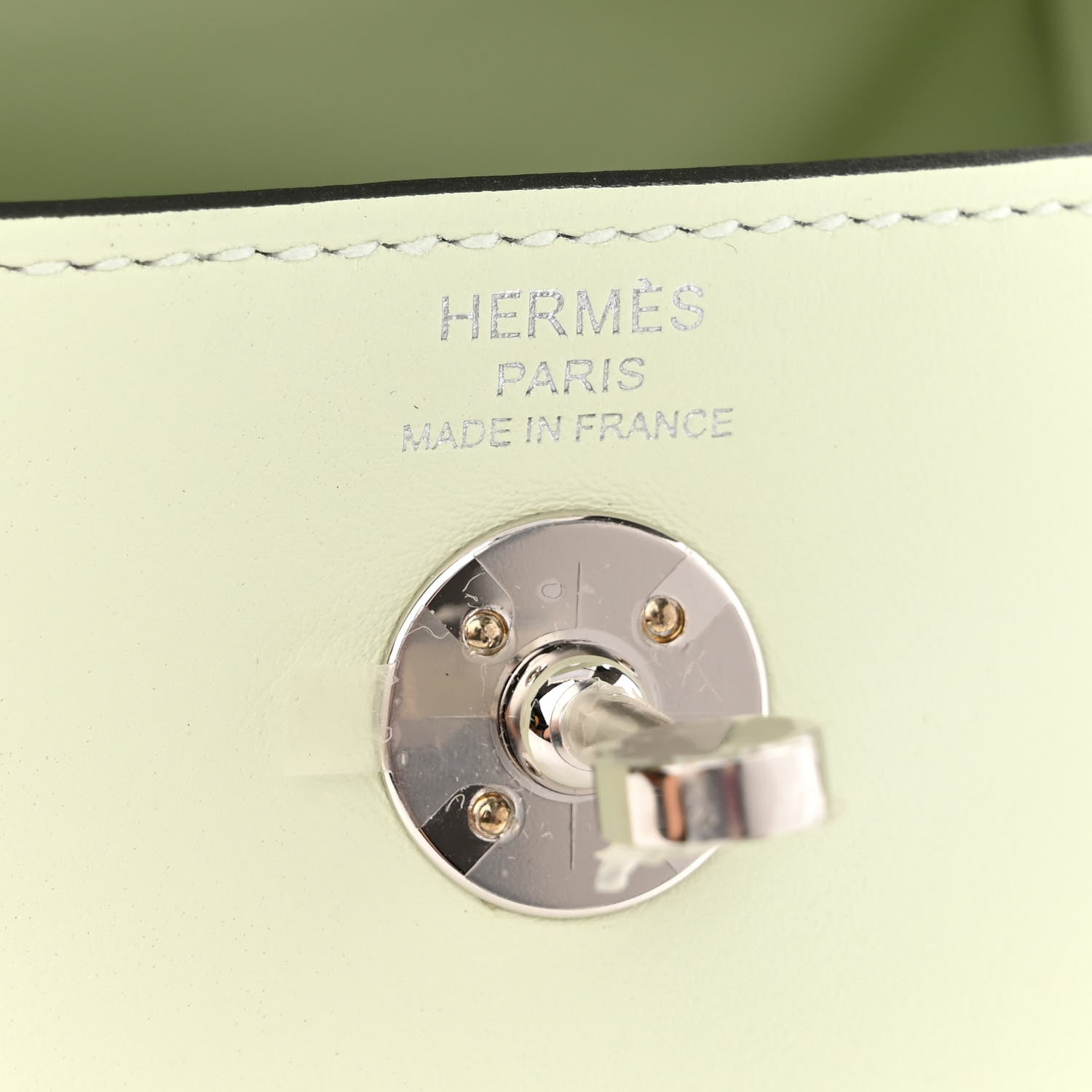 Hermes Swift Mini Lindy 20 Vert Fizz 6 of 9