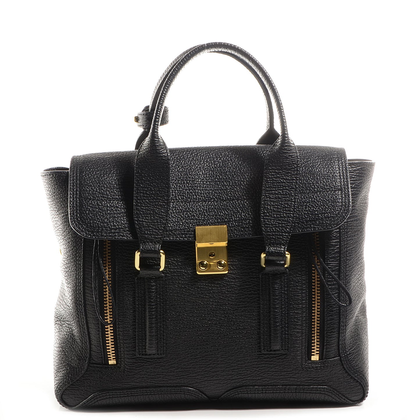 3.1 Medium Pashli Satchel Black