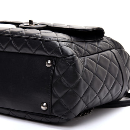Chanel Lambskin Quilted Hobo Black 7 of 12