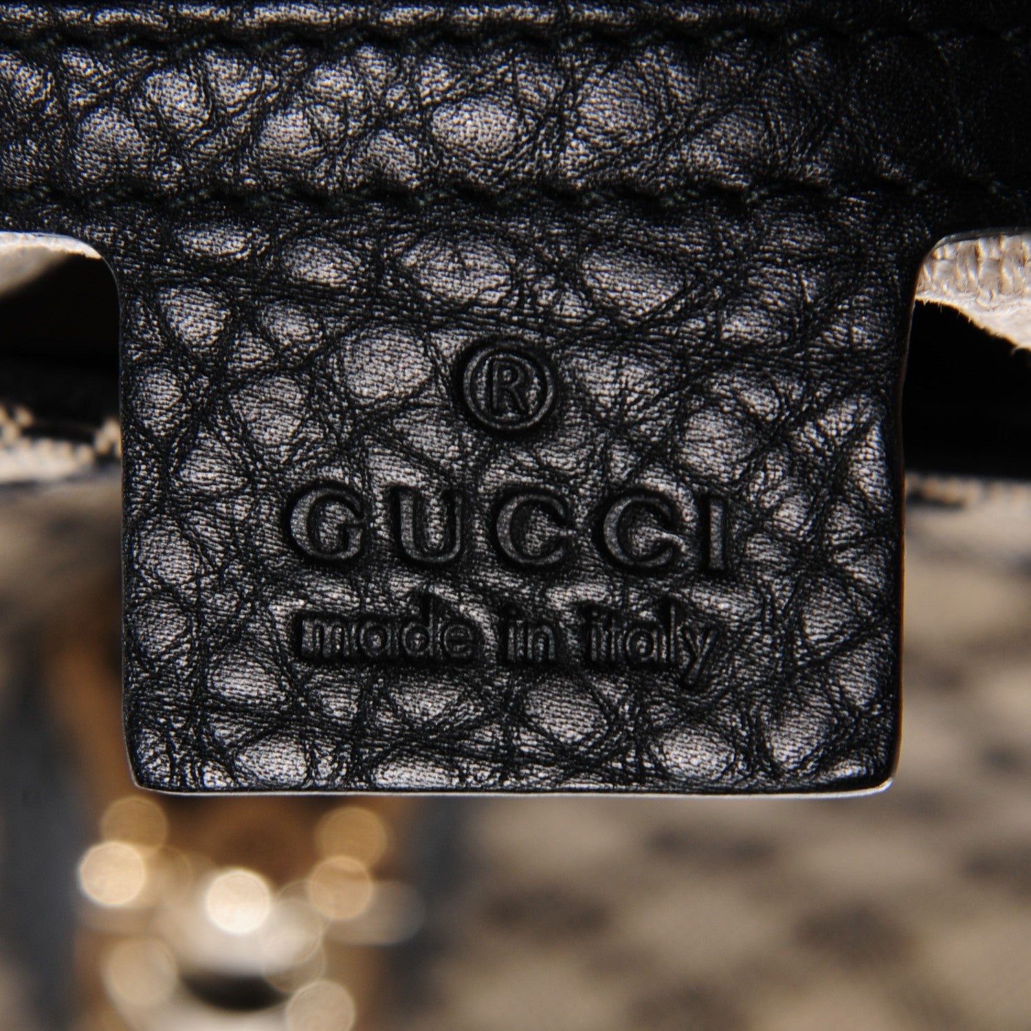 Gucci Diamante Medium New Jackie Shoulder Bag Black 6 of 7