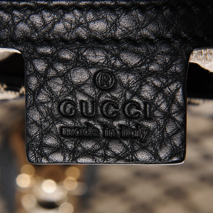 Gucci Diamante Medium New Jackie Shoulder Bag Black 6 of 7