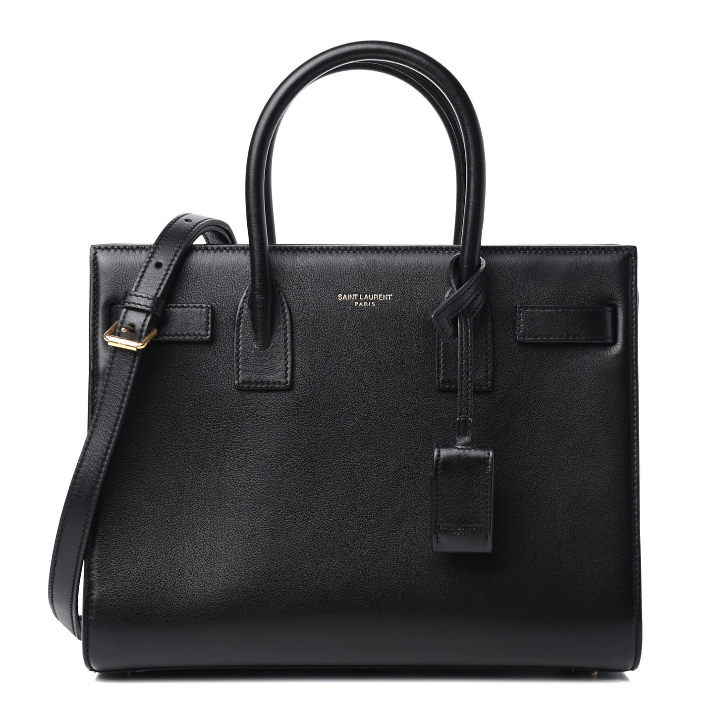 Calfskin Baby Sac De Jour Black