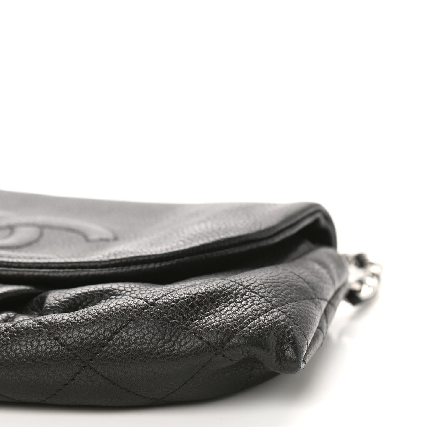 Caviar Half Moon Wallet On Chain WOC Black