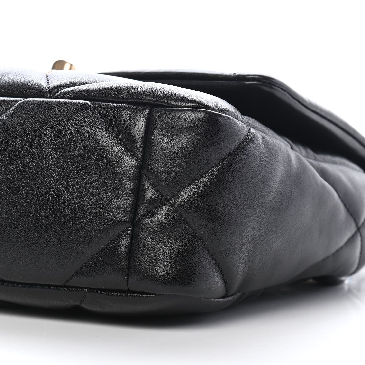 Chanel Lambskin Quilted Medium Chanel 19 Flap Black 9 of 9