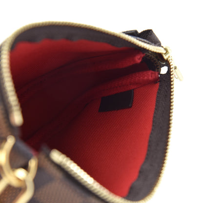 Louis Vuitton Damier Ebene Mini Pochette Accessories 6 of 8