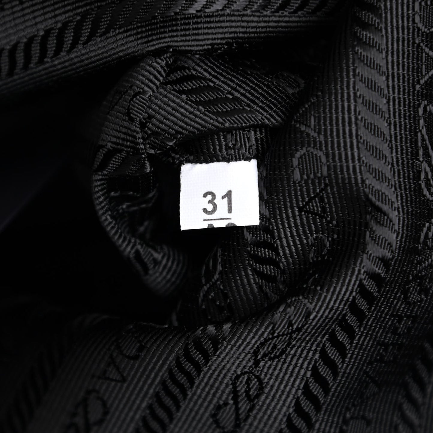Nylon Vela Baby Bag Black