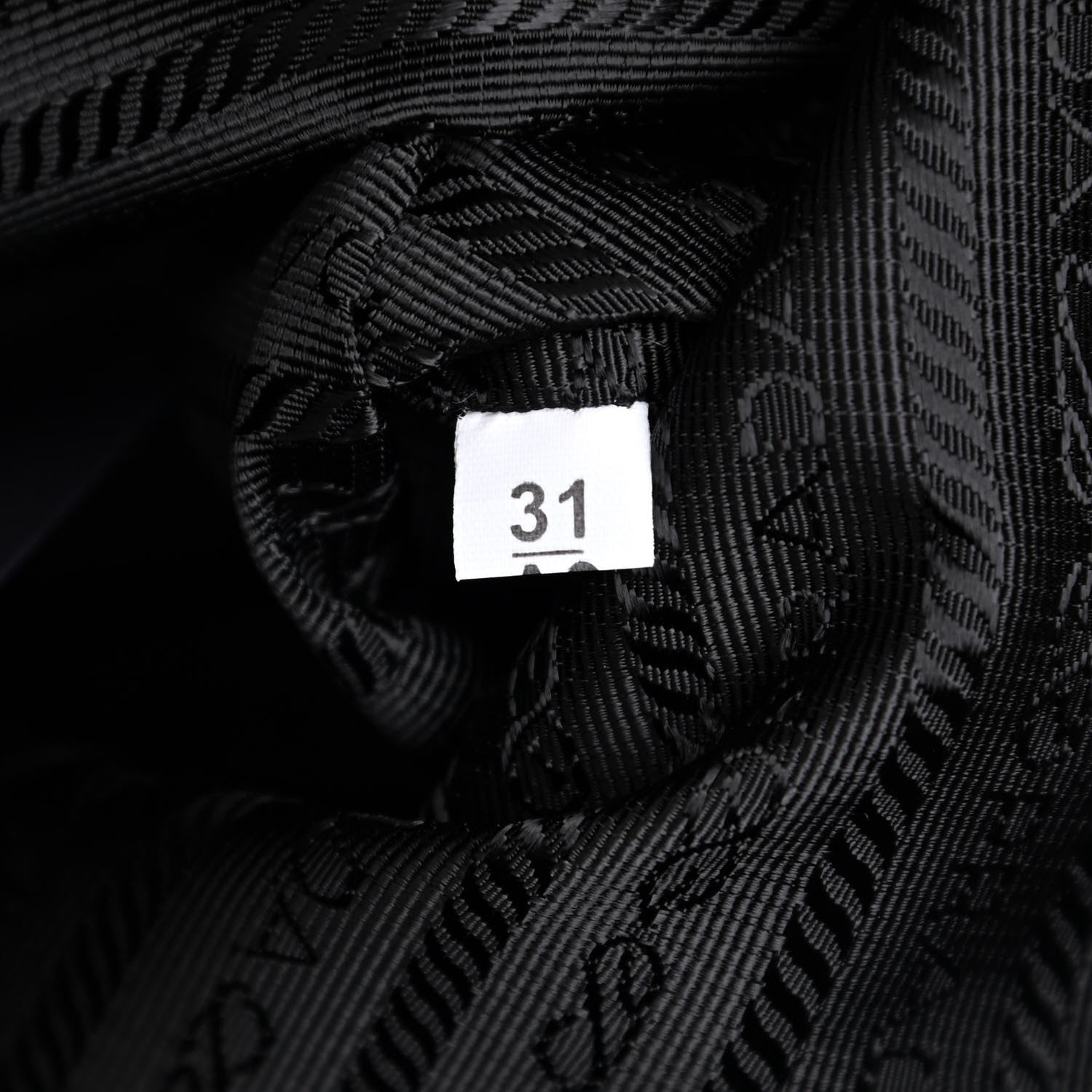 Prada Nylon Vela Baby Bag Black 9 of 13