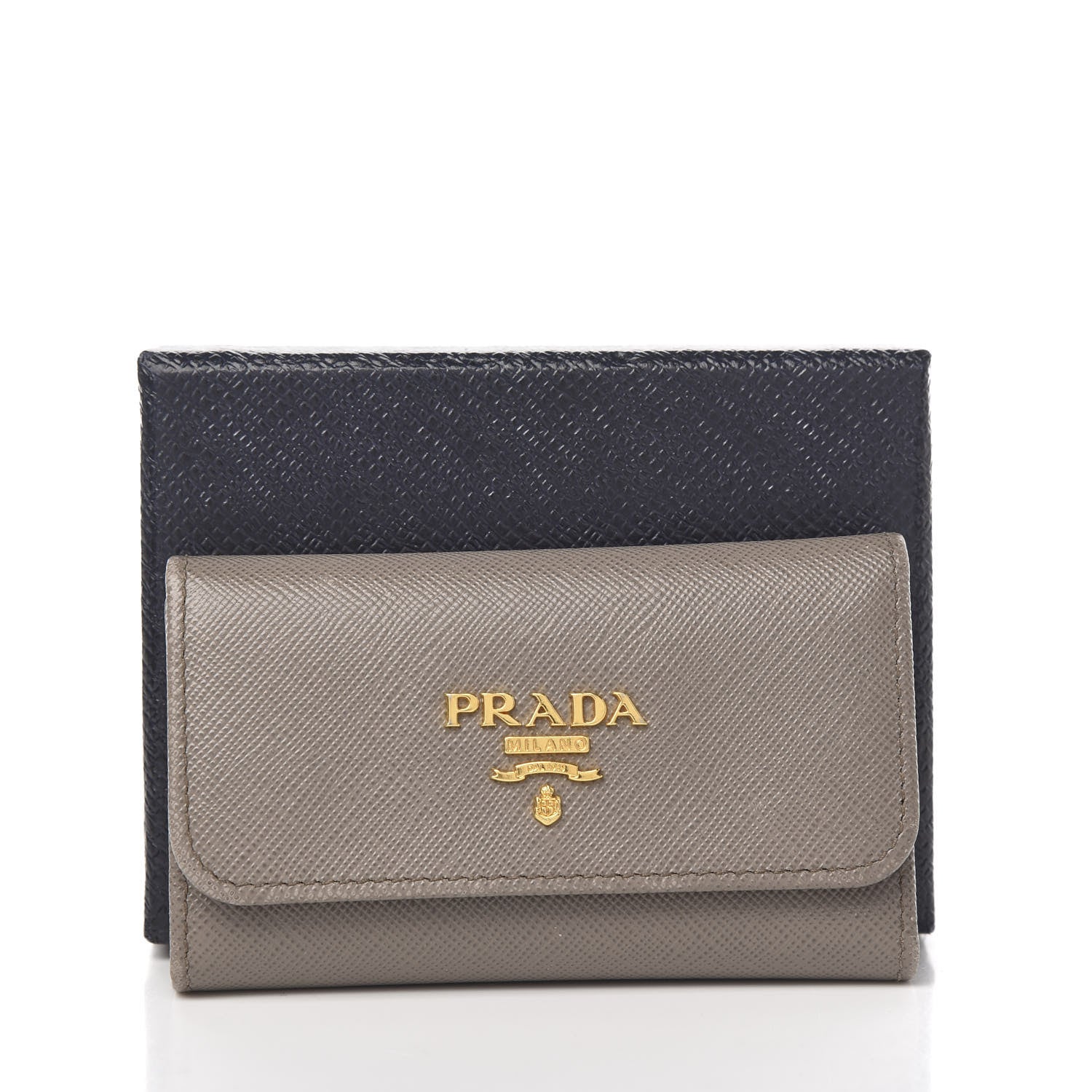 Prada Saffiano Metal 6 Key Holder 8 of 8
