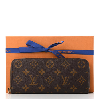 Louis Vuitton Monogram Clemence Wallet Rose Ballerine 9 of 9