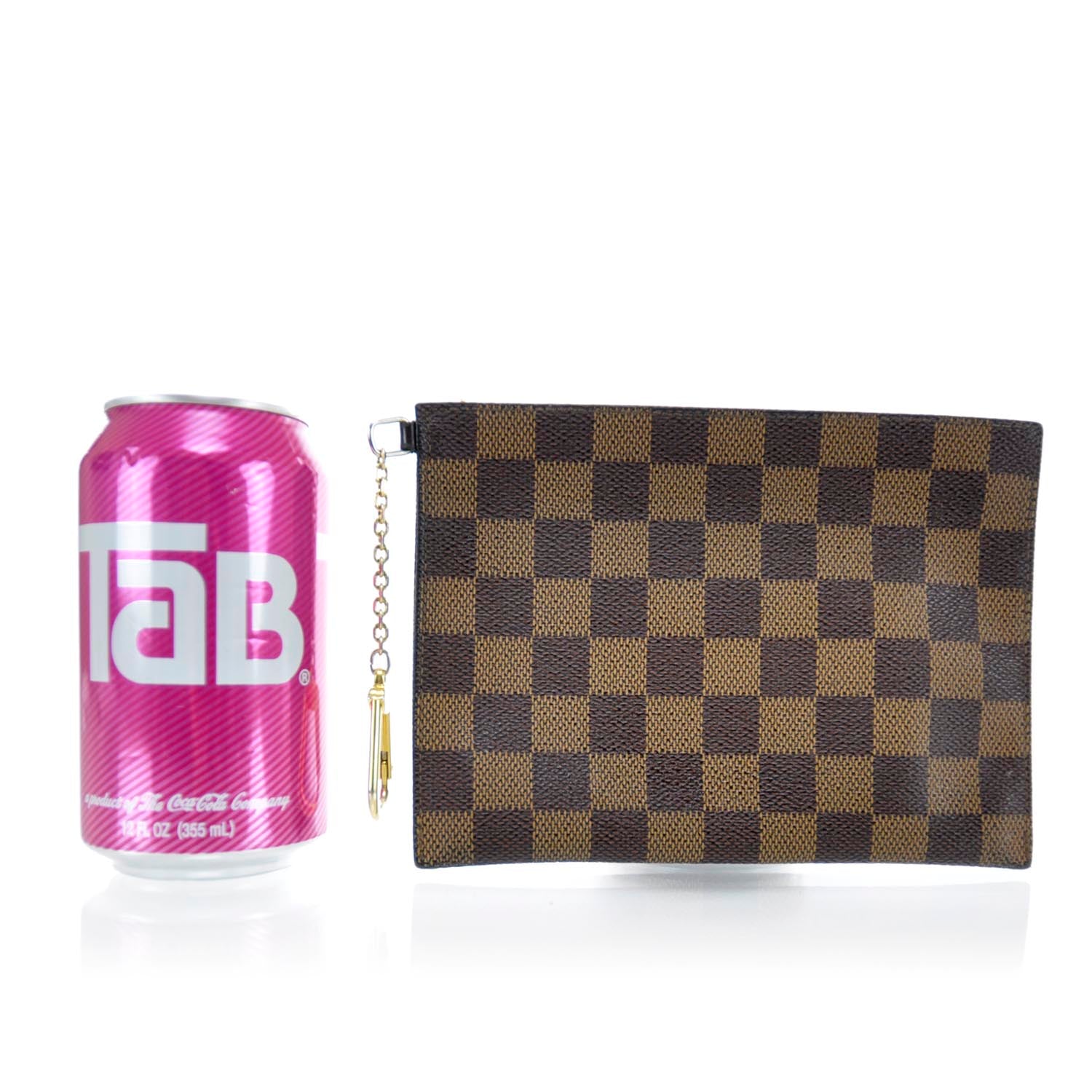 Louis Vuitton Damier Ebene Large Key Cles Coin Purse 2 of 5