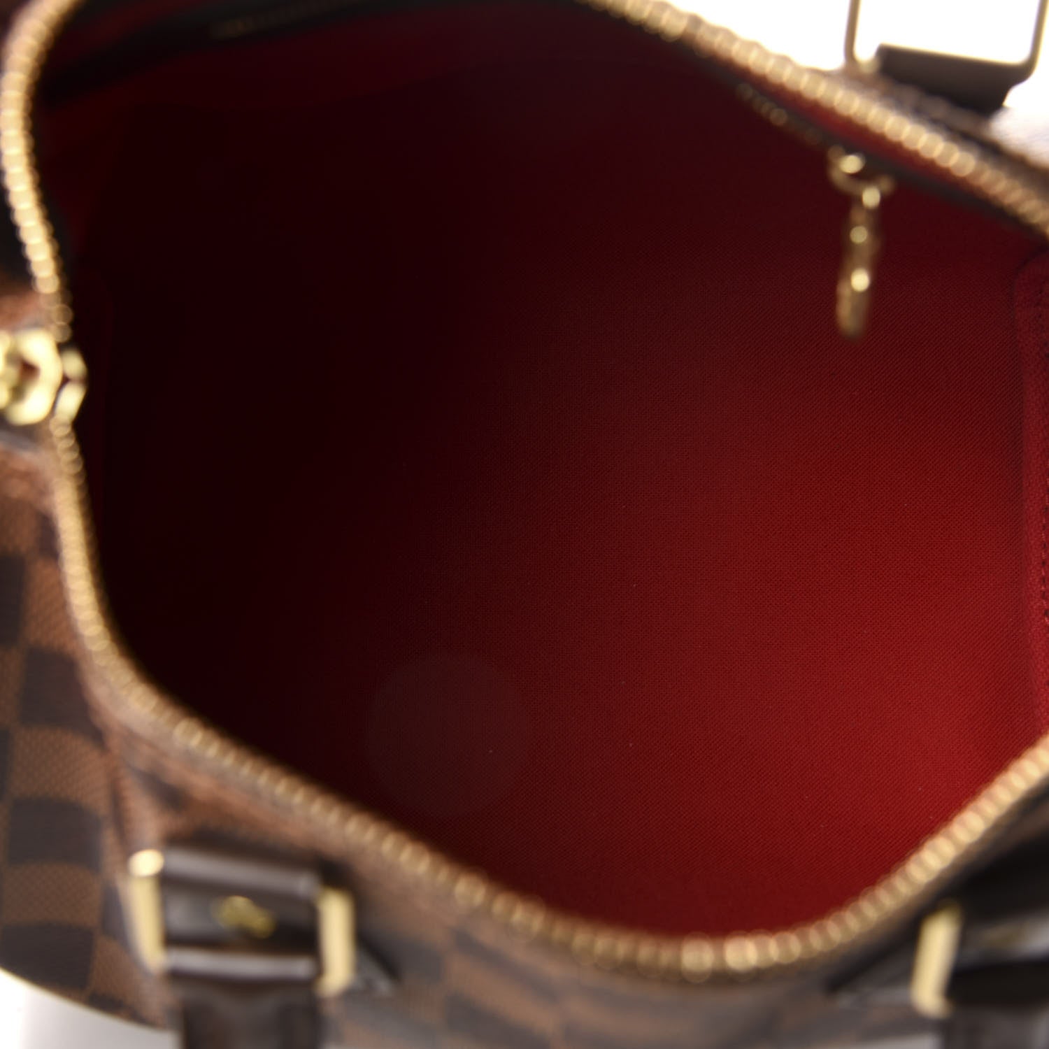 Louis Vuitton Damier Ebene Speedy Bandouliere 25 5 of 10