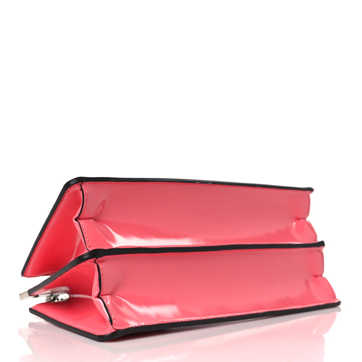 Patent Peekaboo Cut Pink Dalia