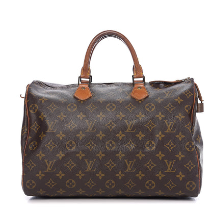 Louis Vuitton Monogram Speedy 35 1 of 17